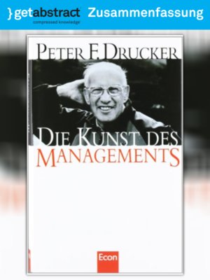 cover image of Die Kunst des Managements (Zusammenfassung)